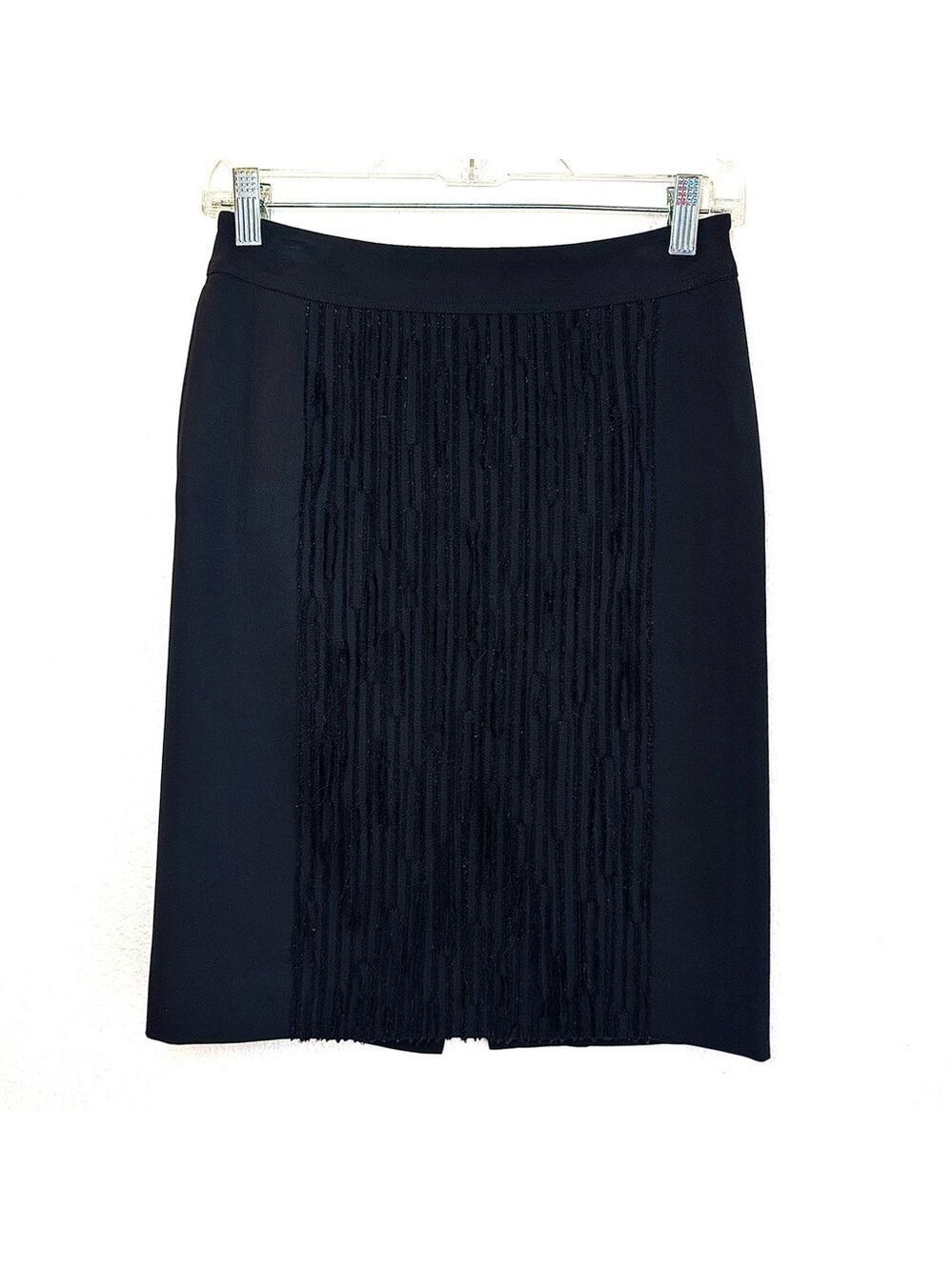 TESS GIBERSON Wool Pencil Skirt